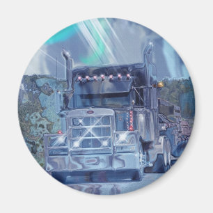 ÍMAN PRESENTES DE CAMINHÕES DE CAMINHÃO DE CARGA