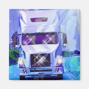 ÍMAN PRESENTES DE CAMINHÕES DE CAMINHÃO DE CARGA