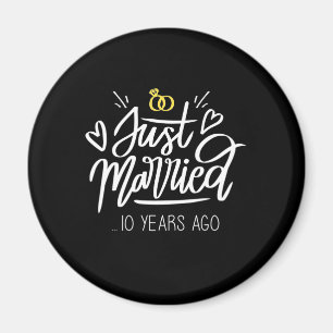 Íman Presentes de Casamento   10º Aniversário de Casame
