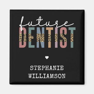 Íman Presentes de Dentista Dentista Futuros Personaliza
