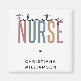 Íman Presentes de Enfermagem de Telemetria Personalizad