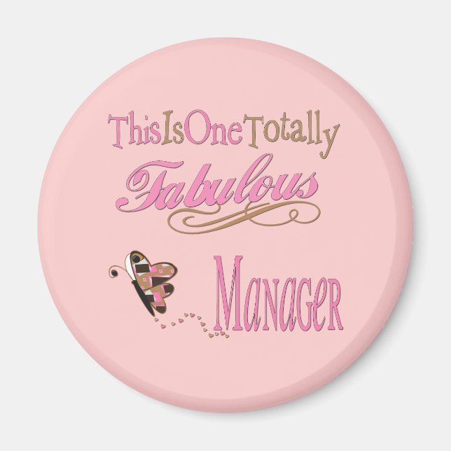 Íman Presentes De excelente Para Chefe (Frente)