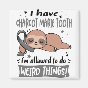 Íman Presentes de Fita do Mês de Sensibilização dos Den