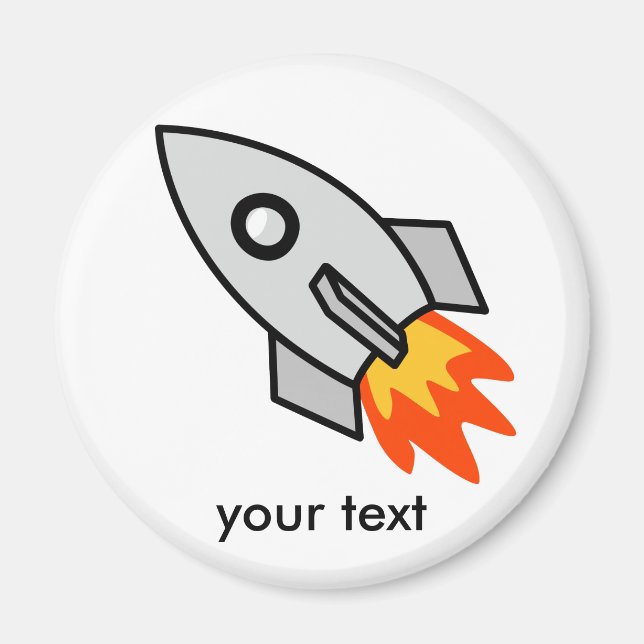 Íman Presentes de foguete (Frente)