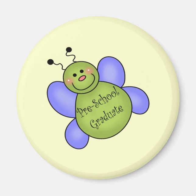 Íman Presentes de graduação pré-escolar (Frente)