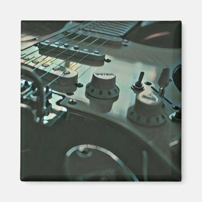 Íman Presentes de guitarra para namorado (Frente)