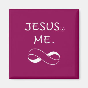 Íman Presentes de Ímã Cristão Jesus Me Infinity
