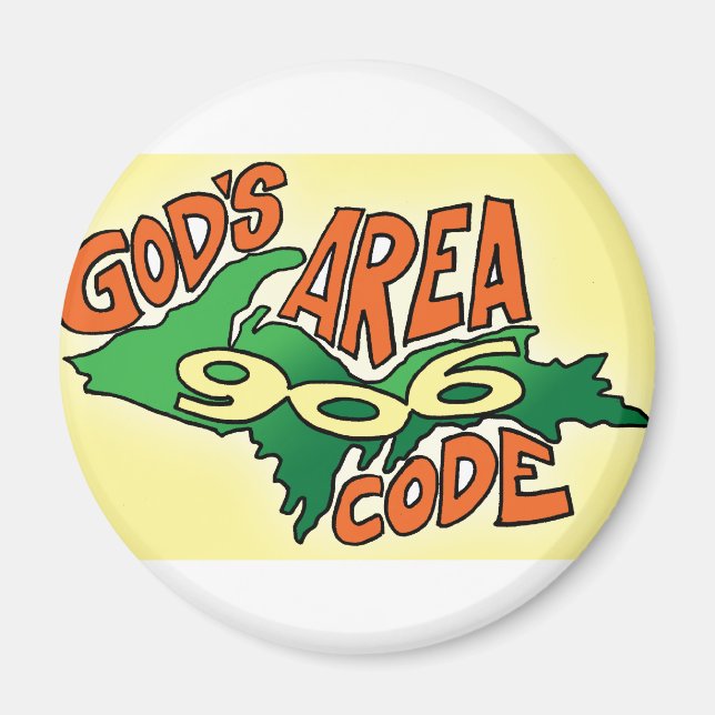 ÍMAN PRESENTES DE MICHIGAN/PENINSULA SUPERIOR (Frente)