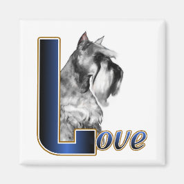 Íman Presentes de Miniatura Schnauzer