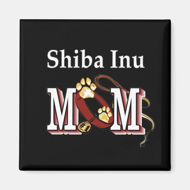Íman Presentes de Mme Shiba Inu (Frente)