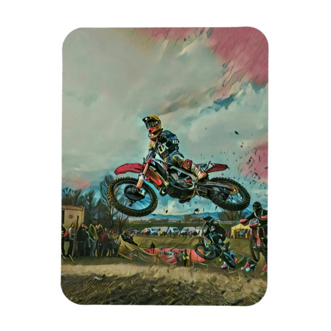 Íman Presentes de motociclista (Vertical)