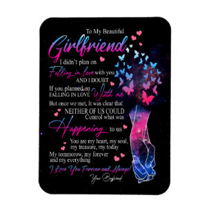 Íman Presentes de namorada Carta Ao Meu Namorada