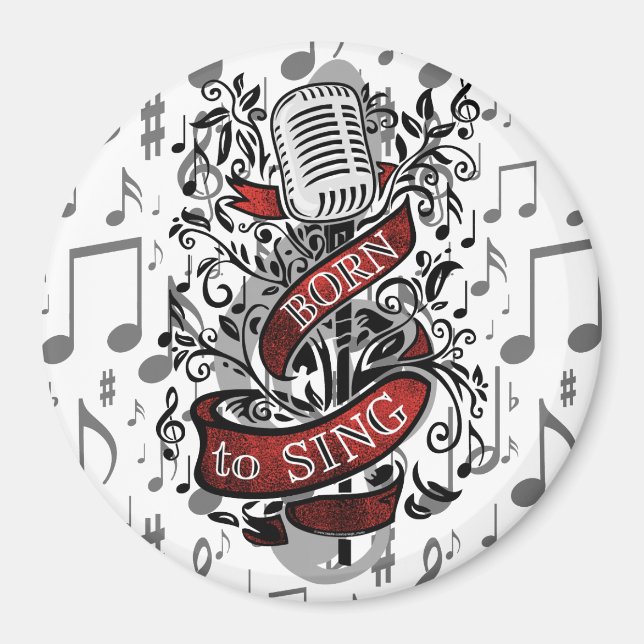 Íman Presentes de nascer a Cante para casa (Frente)