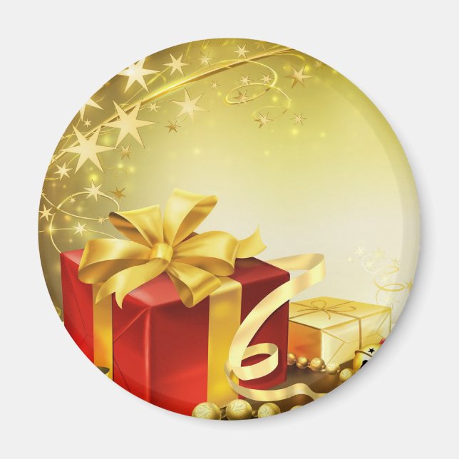Íman Presentes de Natal (Frente)