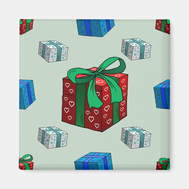 Íman Presentes de Natal (Frente)