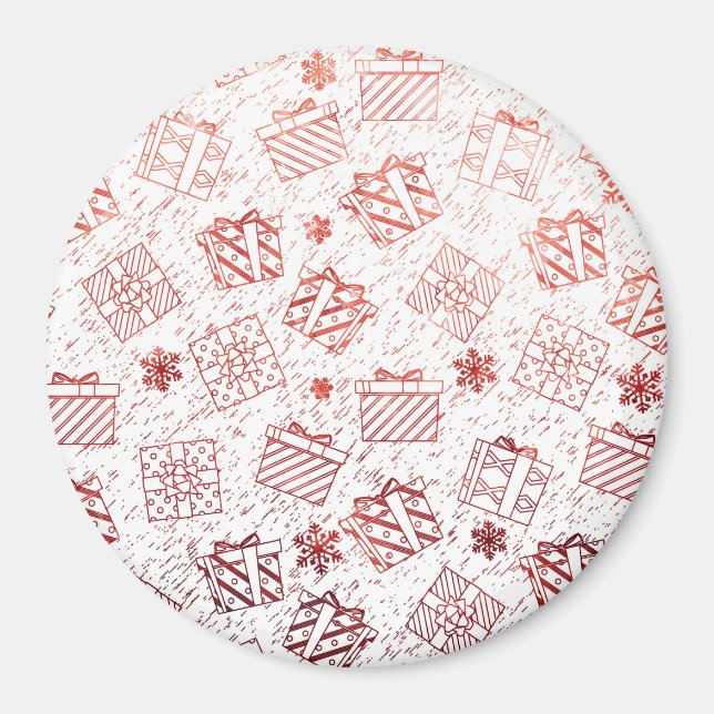 Íman Presentes de Natal 5 (Frente)