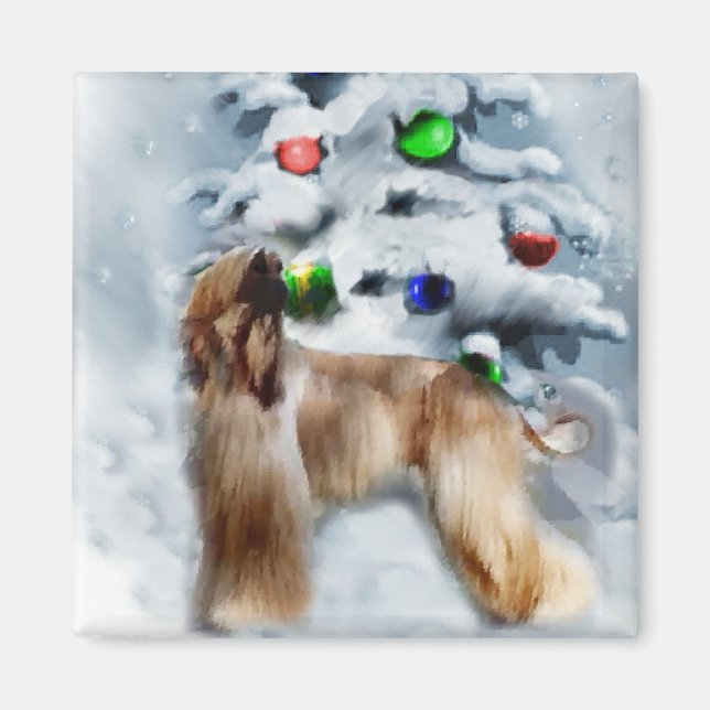 Íman Presentes de Natal de Caça Afegã (Frente)