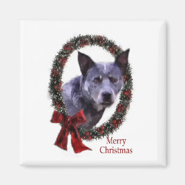 Íman Presentes de Natal de Cães de Gado Australianos