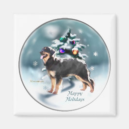 Íman Presentes de Natal de Hovawart