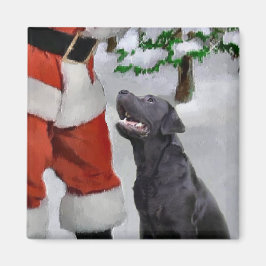 Íman Presentes de Natal do Labrador Retriever