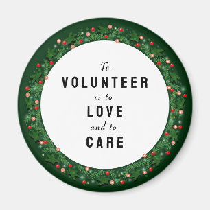 Íman Presentes de Natal para Voluntários
