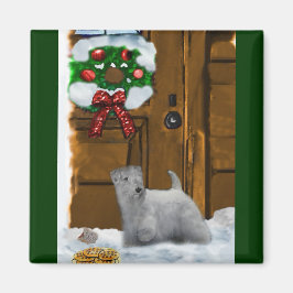 Íman Presentes de Natal Sealyham Terrier