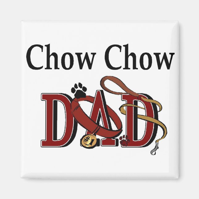 Íman Presentes de PAI Chow Chow (Frente)