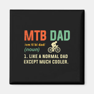 Íman Presentes de Pai de Ciclismo de Montanha Estilo Re
