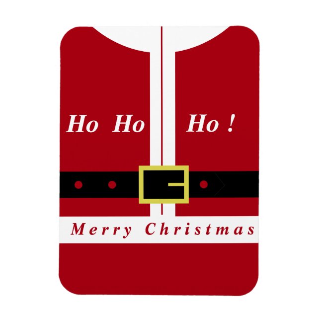 Íman Presentes de Papais noeis de Magnet de Natal - Eng (Vertical)