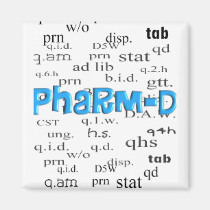 Íman Presentes de Pharm-D do estudante da farmácia