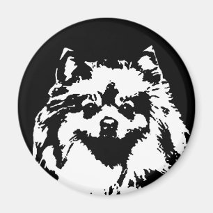 Íman Presentes de Pomeranian - ímã