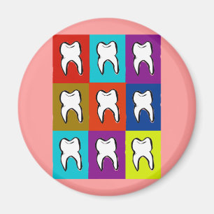 Íman Presentes de Popart do dentista