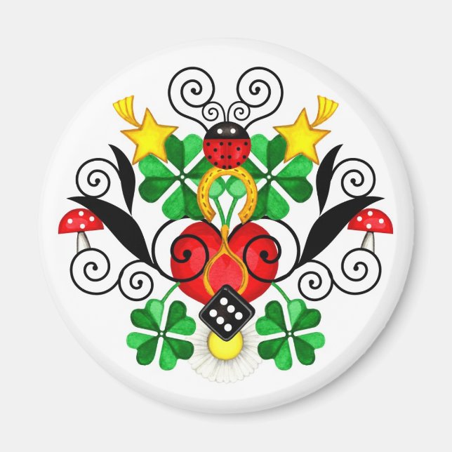 Íman Presentes De Sorte (Frente)