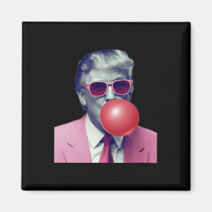 Íman Presentes Divertidos Trump Bubble Gum Yum 