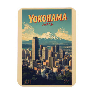 Íman Presentes do Chinatown da cidade vintage de Yokoha