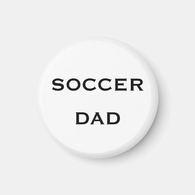 Íman Presentes do Dia dos Pais de Futebol Papai Present (Frente)