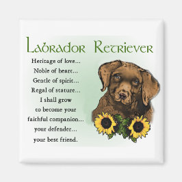 Íman Presentes do Labrador Retriever
