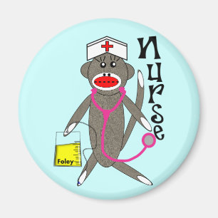 Íman Presentes do macaco da peúga da enfermeira
