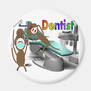 Íman Presentes do macaco da peúga do dentista--Origina
