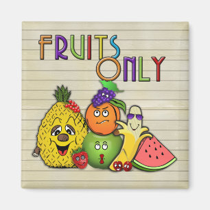 Íman presentes do papershop das frutas somente