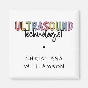 Íman Presentes do Tecnologia Ultrasom de Nome Personali