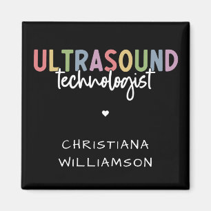 Íman Presentes do Tecnologia Ultrasom de Nome Personali
