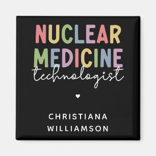 Íman Presentes do tecnólogo de Medicina Nuclear Persona