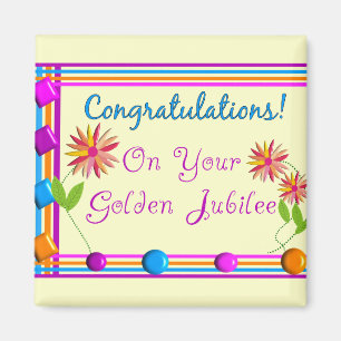 Íman Presentes dourados do jubileu das freiras