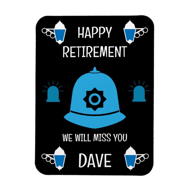 Íman Presentes E Acessórios Da Polícia Britânica (Vertical)