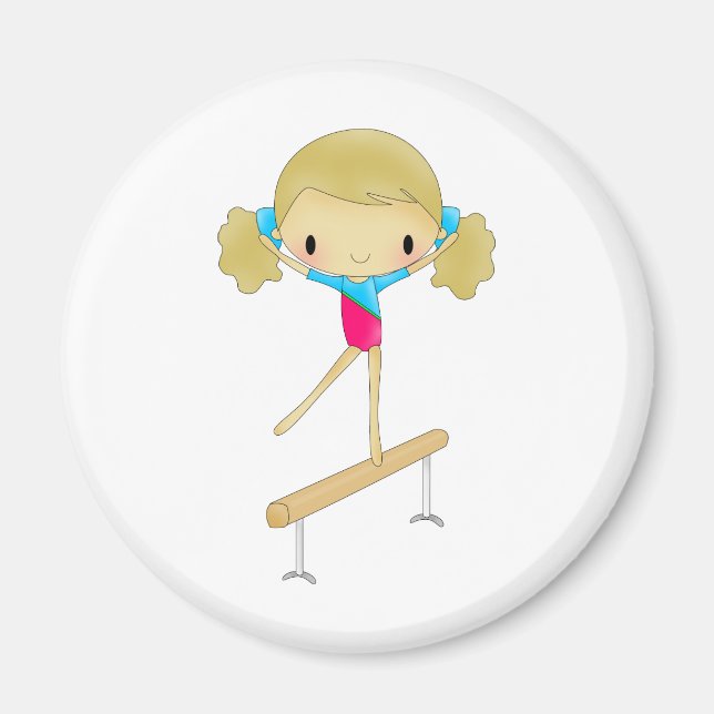 Íman Presentes e acessórios de ginástica personalizados (Frente)