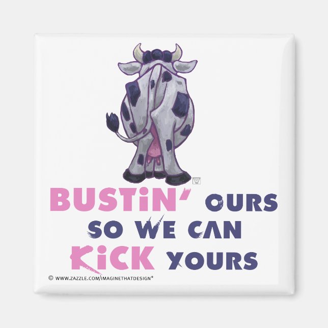 Íman Presentes e acessórios para vacas (Frente)