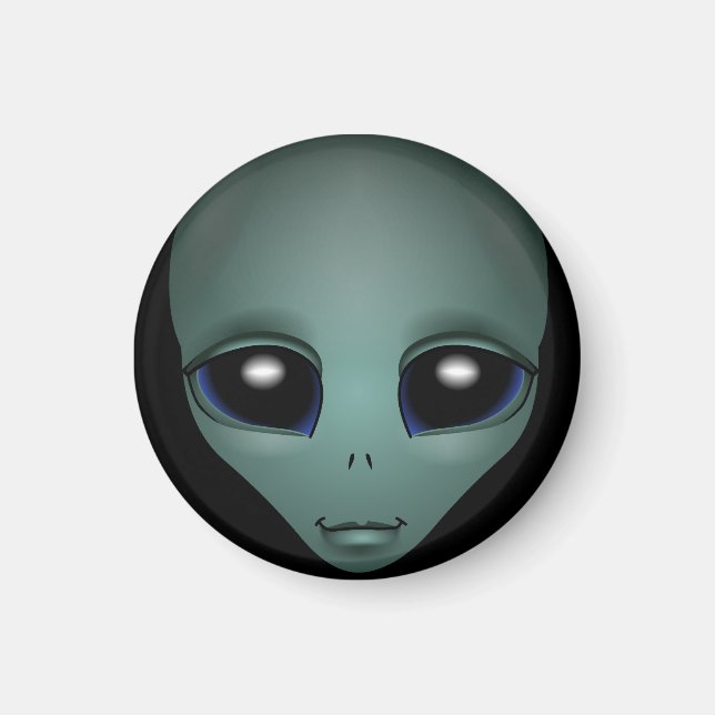 Íman Presentes e Decores Extraterrestres de Imã de gela (Frente)
