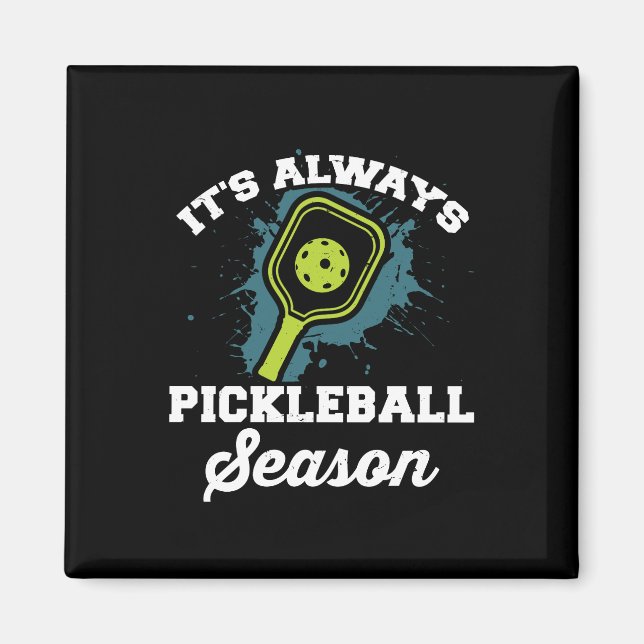Íman Presentes Engraçados De Pickleball (Frente)