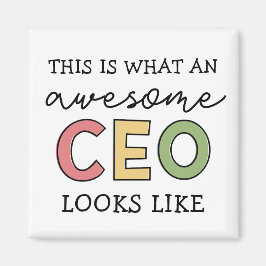 Íman Presentes engraçados para CEO | Presentes de Chefe